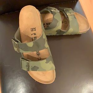 Camo Birkenstock Women's Sandals